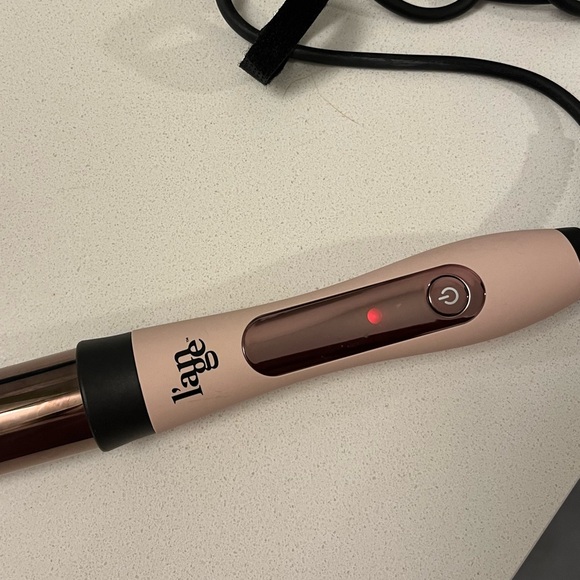 ✨L'ange Le Curl Titanium Curling Wand ✨Professional Curling Wand, Blush 1.25" - Picture 3 of 4